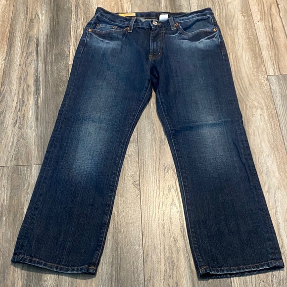 Red Engine Dark Blue Relaxed Jeans Made in 🇺🇸 - Picture 1 of 8